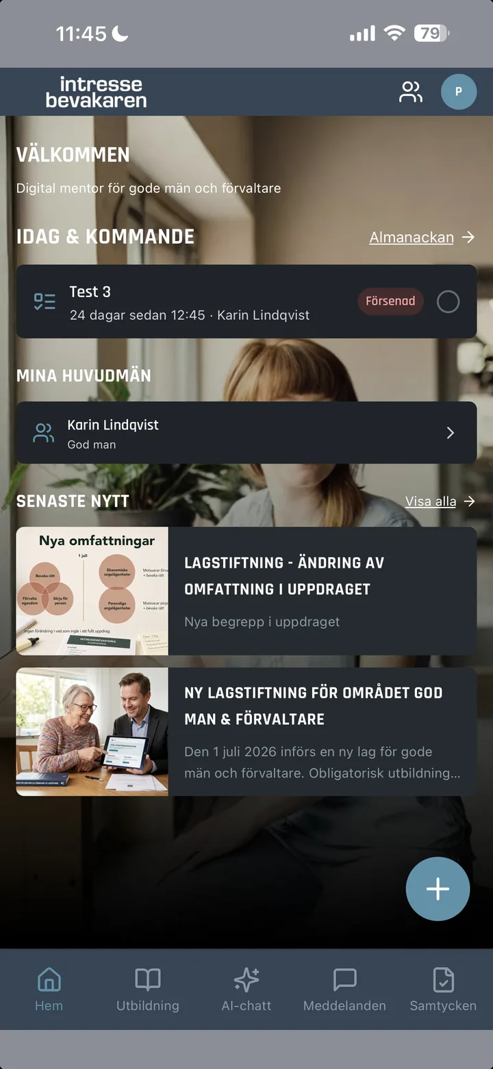 Allt om uppdraget på ett ställe